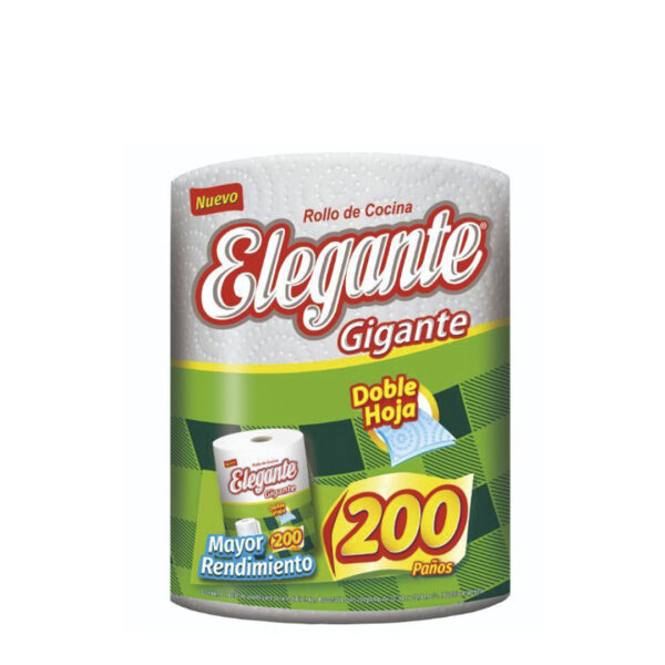 ROLLO DE COCINA ELEGANTE X 200 P