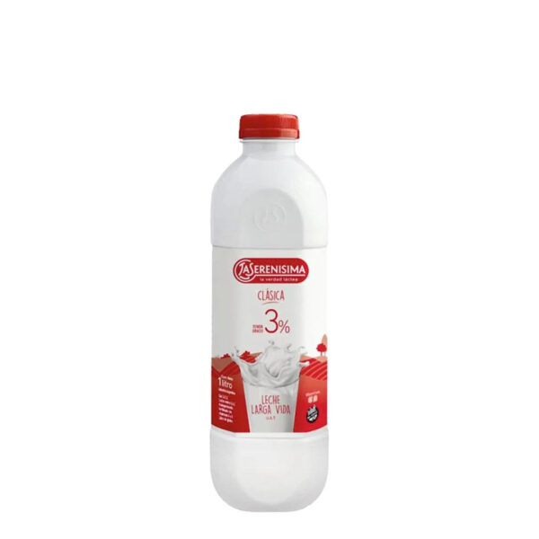 LECHE BOTELLA 3% LA SERENISIMA 1L