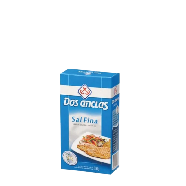 SAL FINA DOS ANCLAS CAJA 500gr