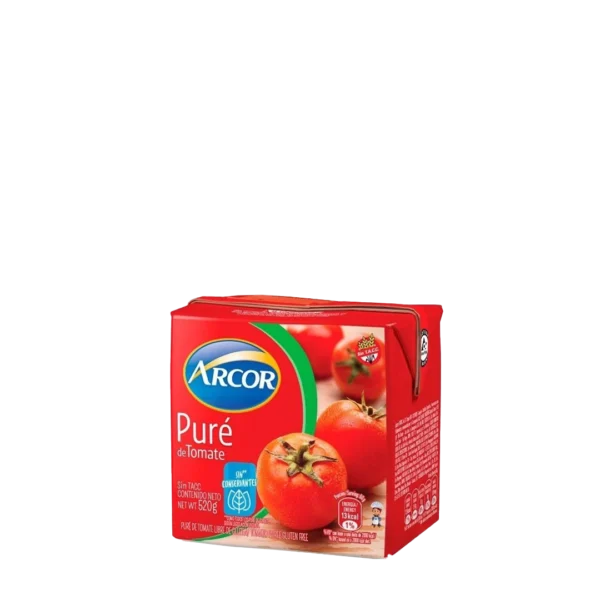 ARCOR PURE DE TOMATE 520G