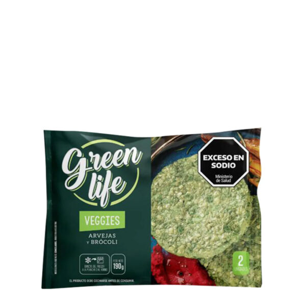 GREEN LIFE VEGGIES ARVEJAS Y BROCOLI