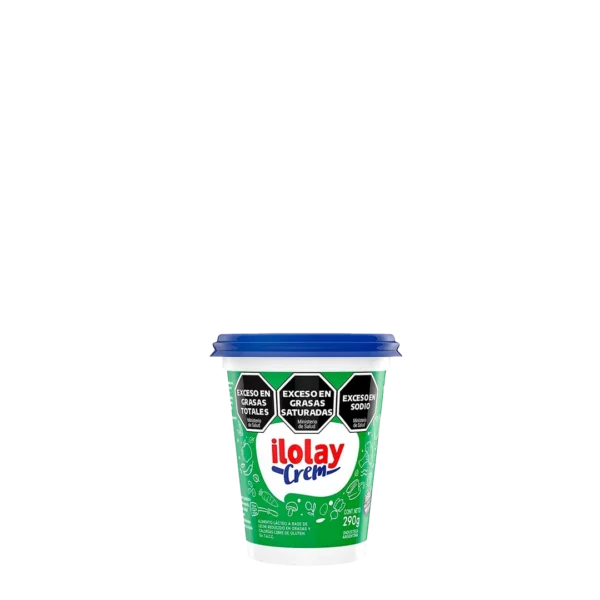 QUESO CREMA LIGHT ILOLAY 290G