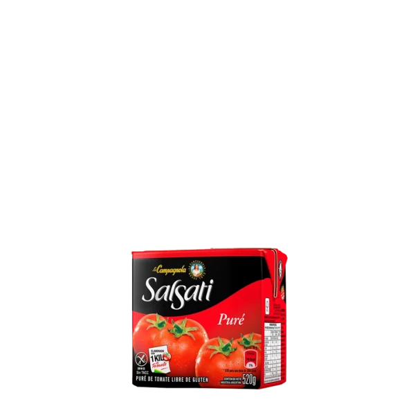 SALSATI PURE DE TOMATE 520G