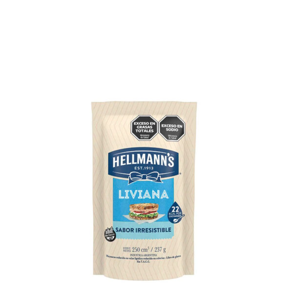 MAYONESA HELLMANNS LIVIANA 237G