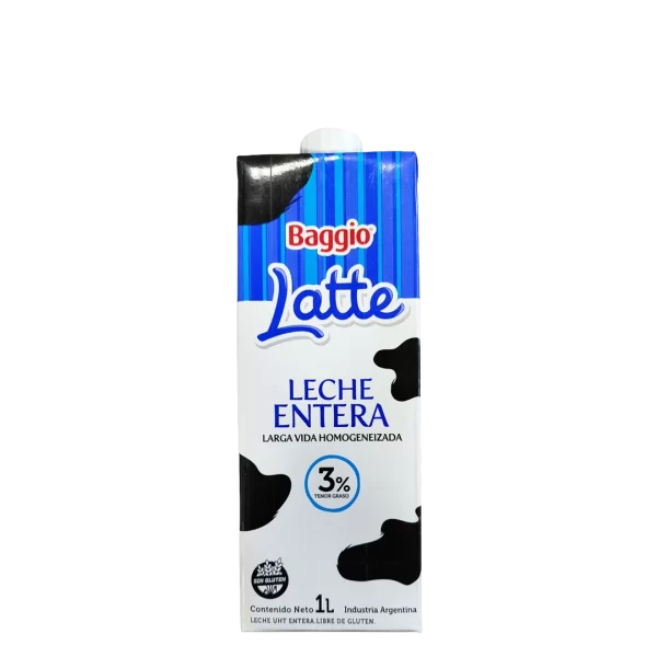LECHE LATTE ENT. X1L