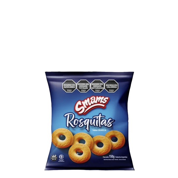 ROSQUITAS SMAMS VAINILLA 150g